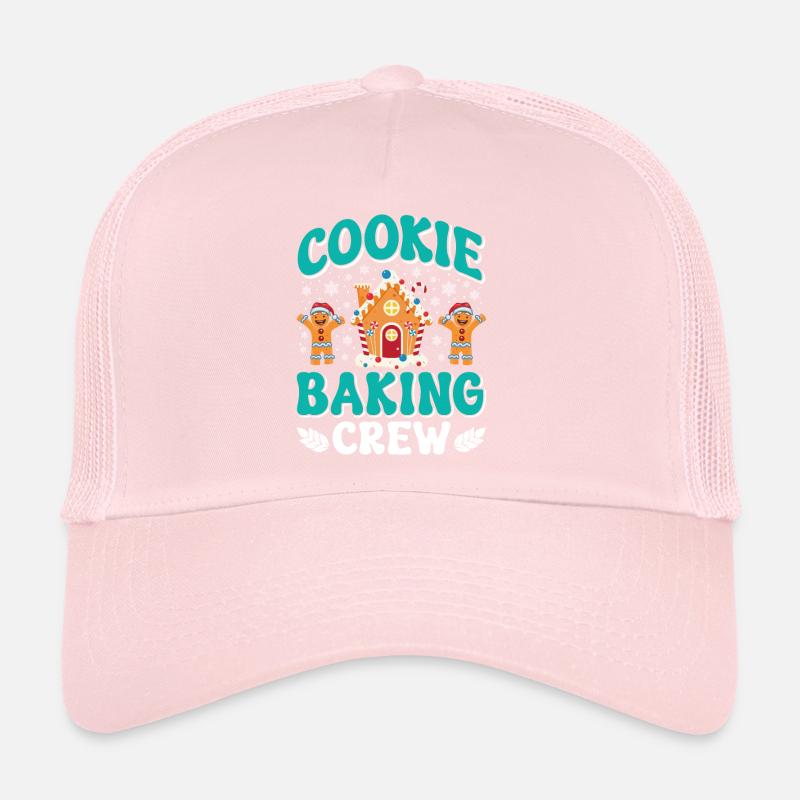 Biscuits de Noël Cookie Baking Crew Fans de pâtisserie Casquette trucker 