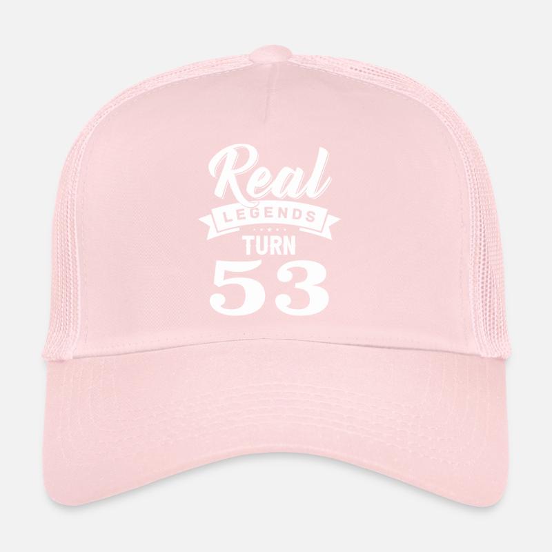 Real Legends Turn 53, 53 Birthday Trucker Cap