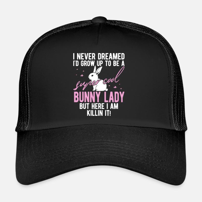 Hasenmama Hase Geschenk Hasenliebhaber Spruch Trucker Cap