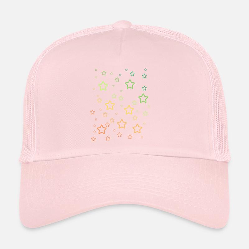 Rainbow Stars Trucker Cap