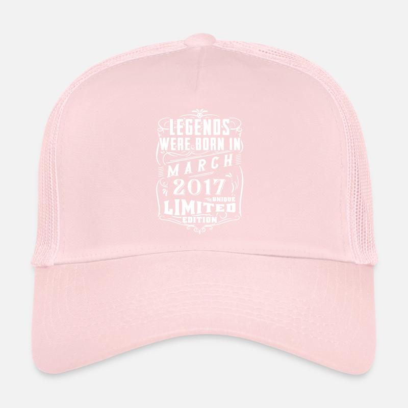 Anniversaire Mars 2017 Année Édition Limitée Casquette trucker 