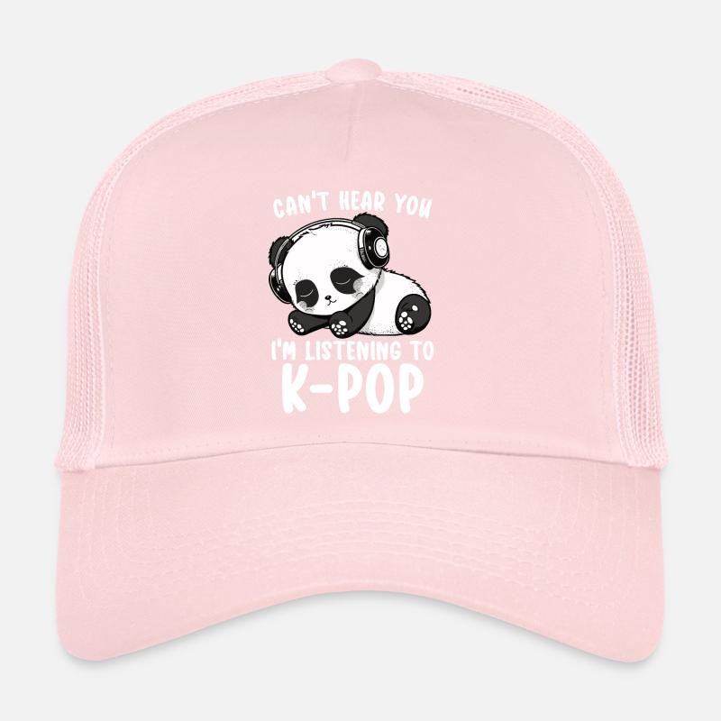 Je ne t’entends pas, j’écoute des produits Kpop Casquette trucker 
