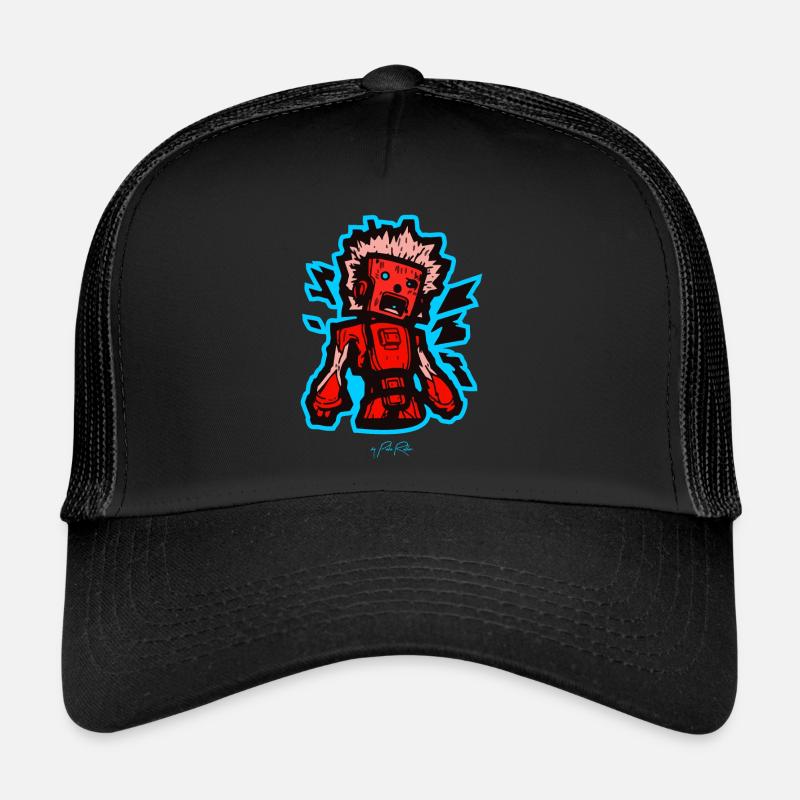 Mélancolie technologique, type d’agonie robotique Casquette trucker 
