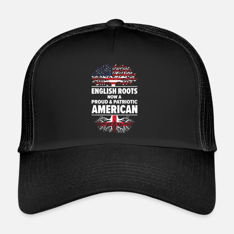 Lieu de naissance : Anglais, Angleterre, Américain, États-Unis Casquette trucker 