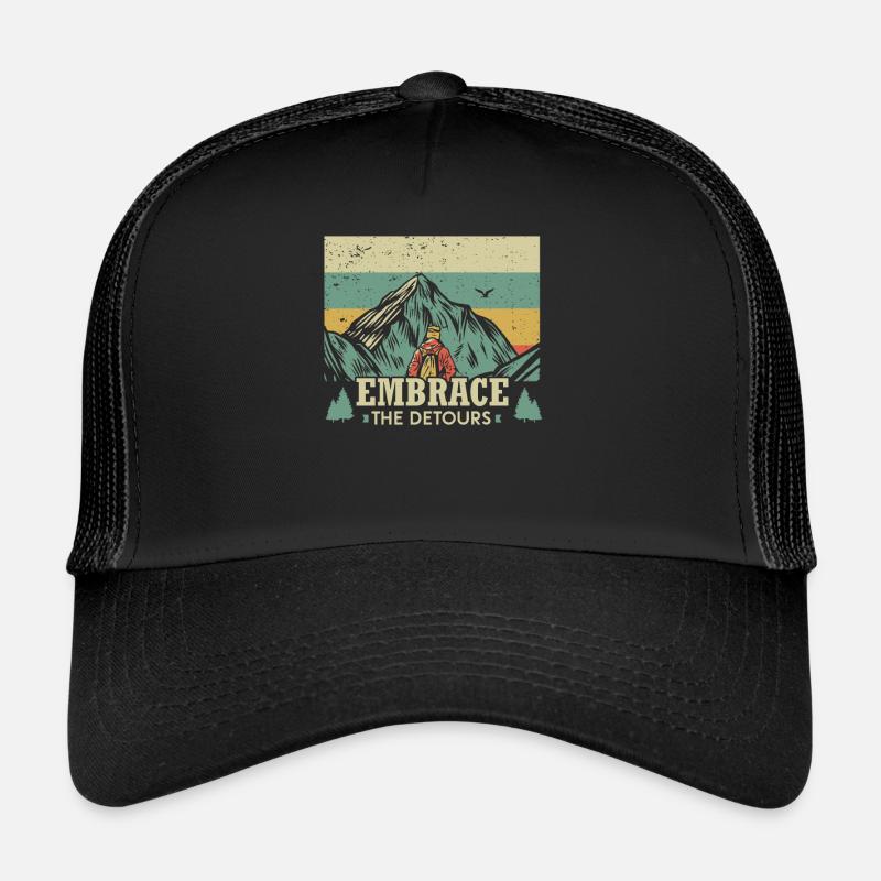 Embrace the detours Trucker Cap