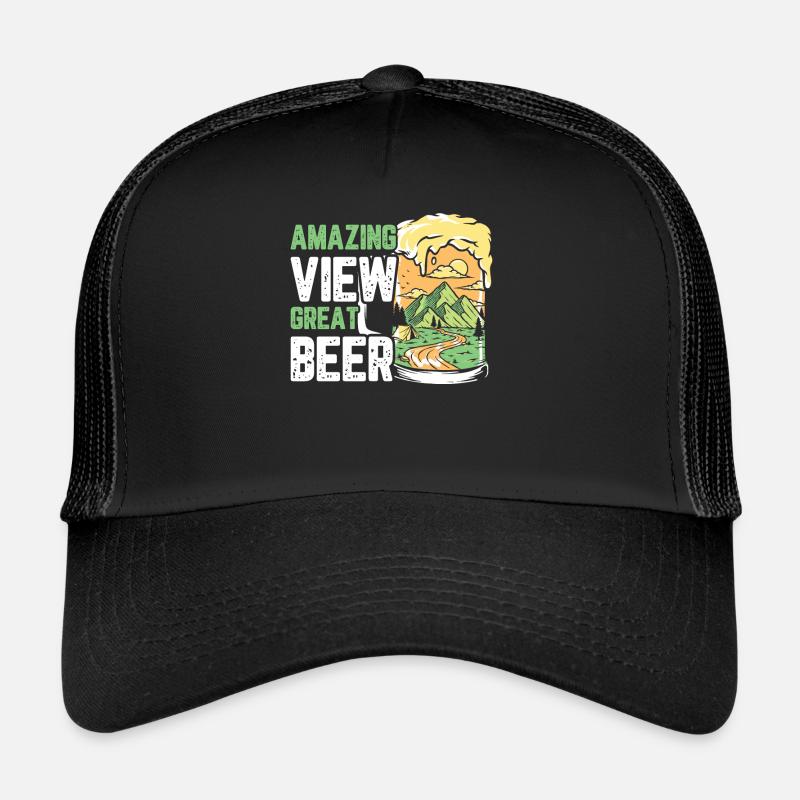 Amazing view great beer Trucker Cap