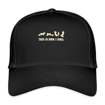 Fennec Fox Cute Fennec Foxes Fennec Animal - Trucker Cap - black/black - Front