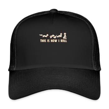 Fennec Fox Cute Fennec Foxes Fennec Animal - Trucker Cap - black/black - Front