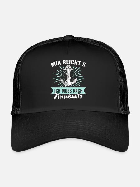 Zinnowitz Zinnowitzer - Trucker Cap - Schwarz/Schwarz
