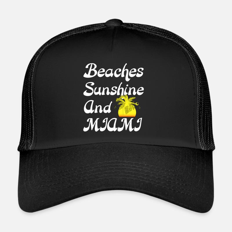 Citation de palmiers Casquette trucker 