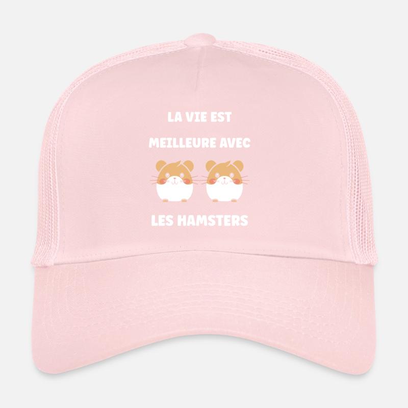 Mignon Humour petit hamster Casquette trucker 