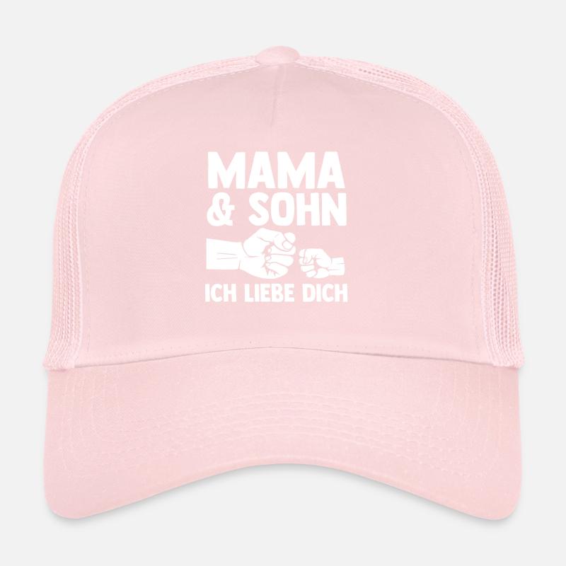 Mutter Muttertag Mama und Sohn Trucker Cap
