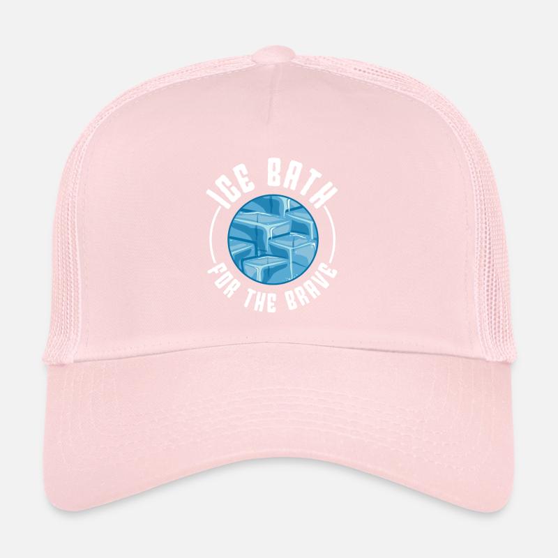 Bain de glace à l’eau glacée pour l’idée cadeau courageuse Casquette trucker 