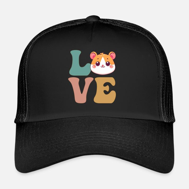 Cute Hamster Hammy Trucker Cap