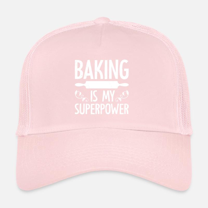 Baking is my superpower confectionery batter Trucker Cap
