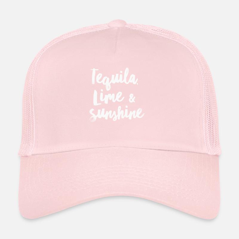 Tequila Lime Sunshine Lustiger mexikanischer Alkohol Cool Trucker Cap