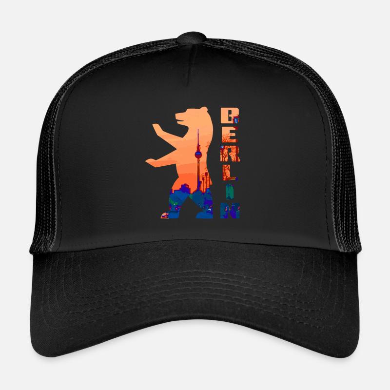 Ours de Berlin Casquette trucker 