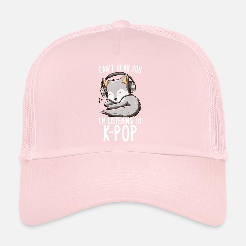 Je ne t’entends pas, j’écoute des produits Kpop Casquette trucker 