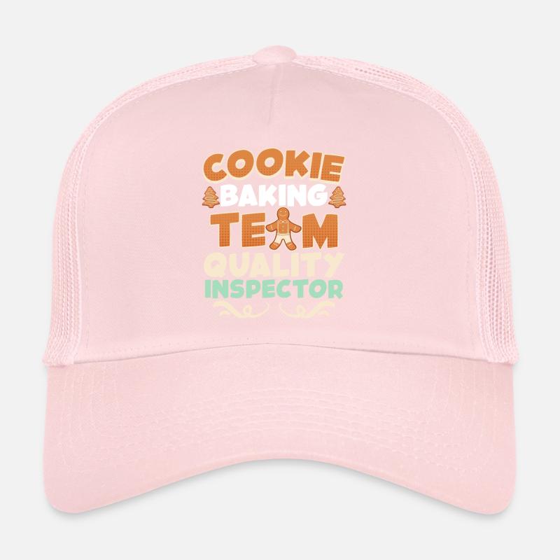 Cookie Quality Inspector Biscuit Baking Bakery Casquette trucker 
