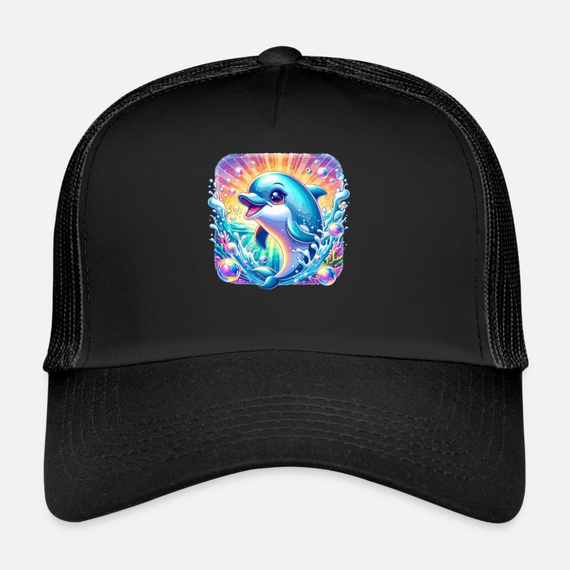 Delfin-Ozean Trucker Cap