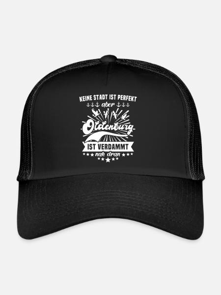 Oldenburg Oldenburger - Trucker Cap - Schwarz/Schwarz