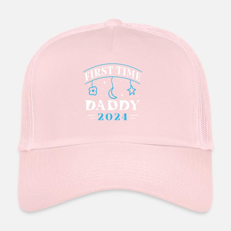 Papa pour la première fois 2024 Casquette trucker 