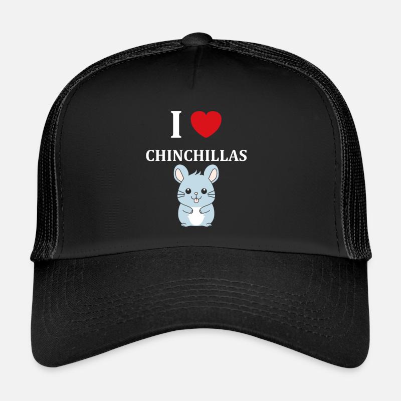 Petit chinchilla mignon Casquette trucker 