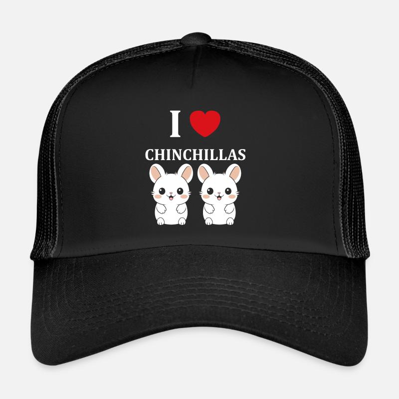 Petit chinchilla mignon Casquette trucker 