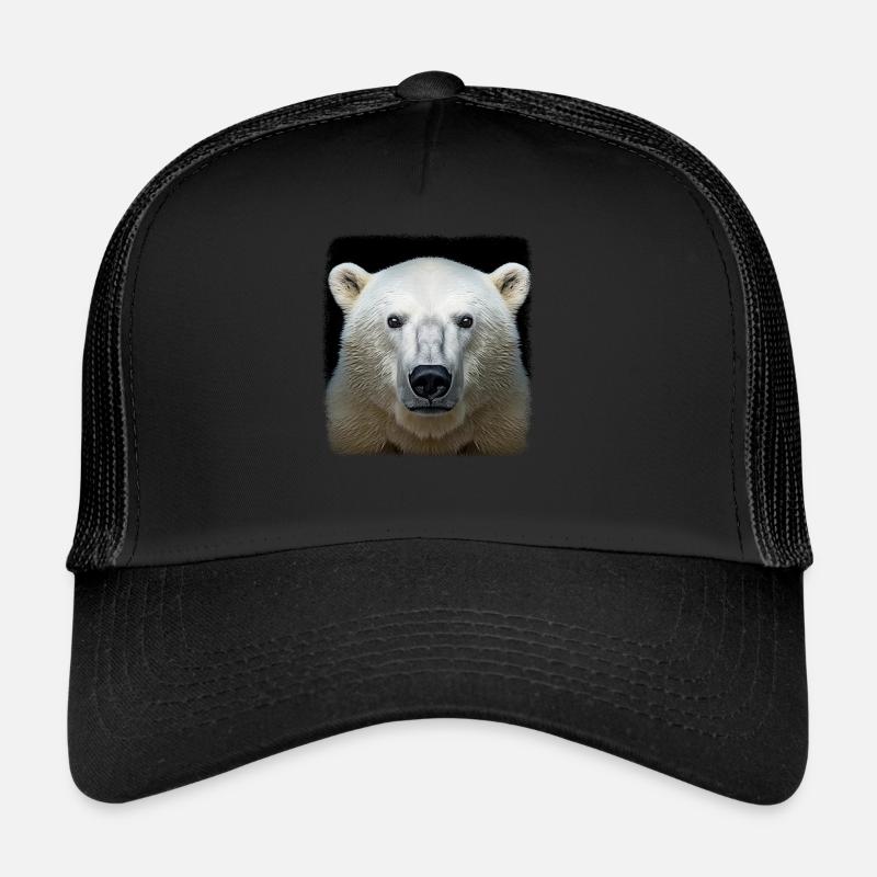 Eisbären realistic Eisbär Trucker Cap