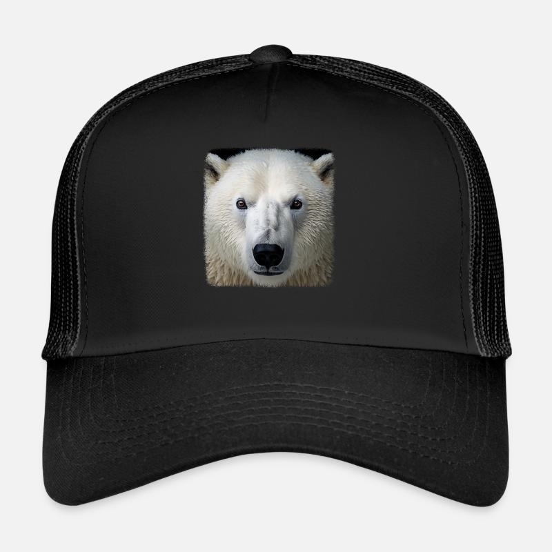 Eisbären realistic Eisbär Trucker Cap