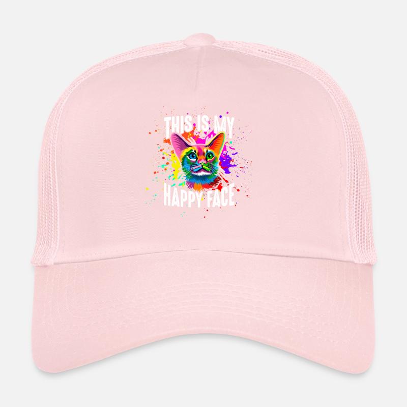 C’est mon visage heureux Casquette trucker 