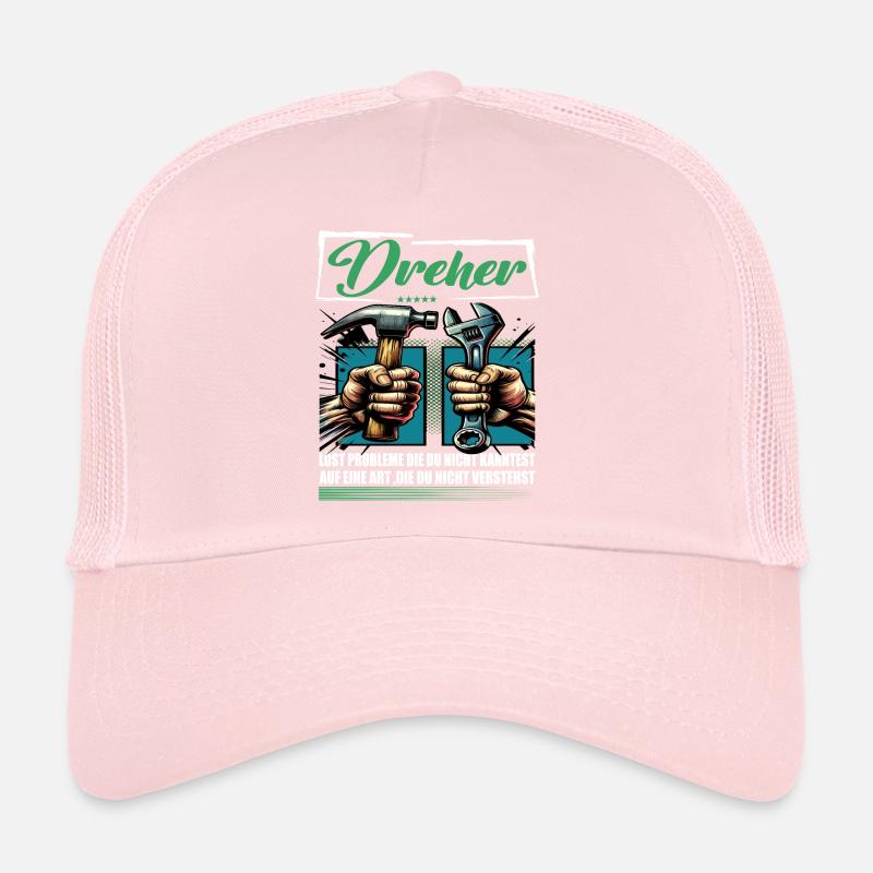 Dreher Beruf mit lustigen Spruch Trucker Cap