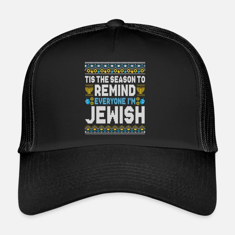Hanukkah Funny Saying Gift Trucker Cap