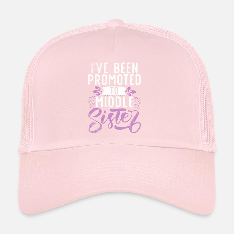 Middle Sister Gifts Trucker Cap