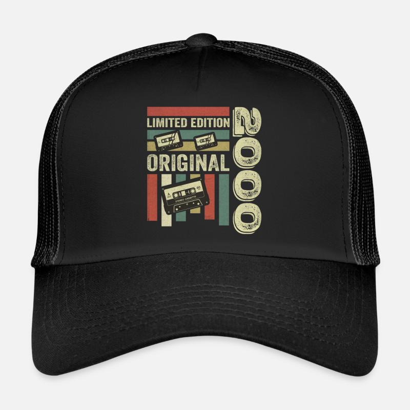 Vintage 2000 - Retro Geburtstagsspruch 2000 Trucker Cap