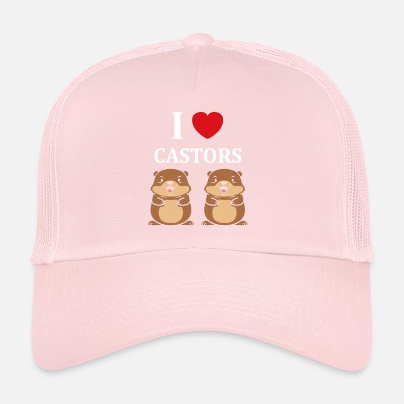 Humour petit castor Casquette trucker 