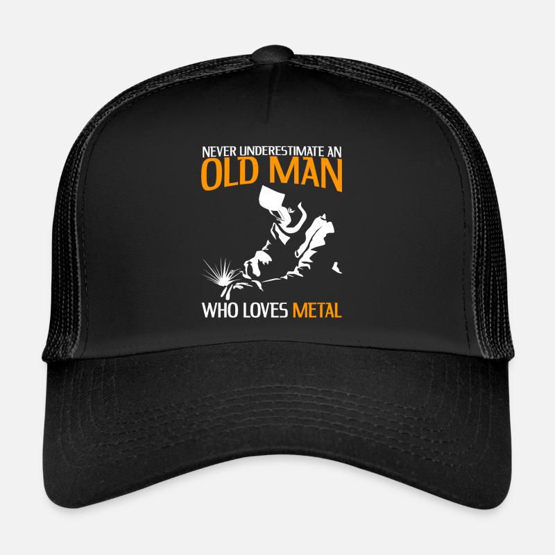 Blacksmith Welder Metalworker Metal Work Trucker Cap