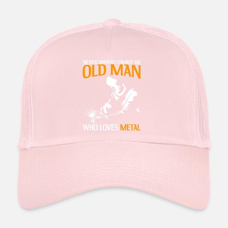 Blacksmith Welder Metalworker Metal Work Trucker Cap