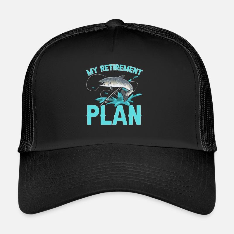 Lachsfischen Fischer Lachs Angler Trucker Cap