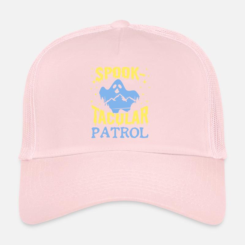 Paranormal Ghost Hunter Spook-Tacular Patrol Gift Trucker Cap