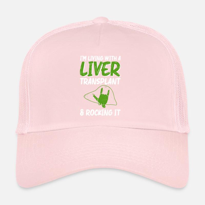 Organspender Leber Organtransplantation Trucker Cap