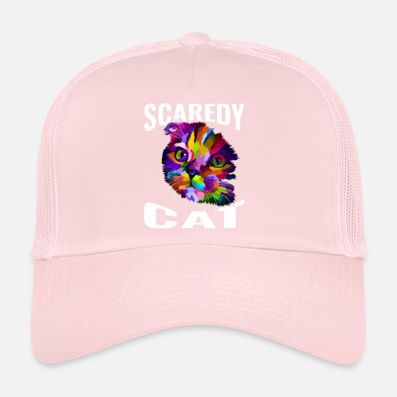 Chat effrayé Casquette trucker 