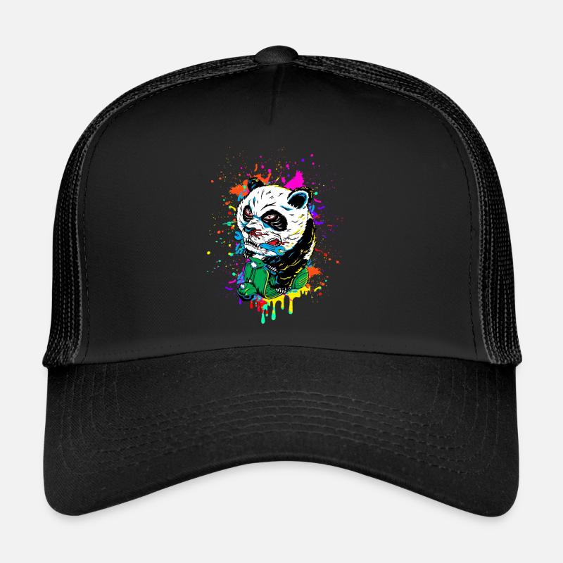 Scooter Équitation Panda Casquette trucker 