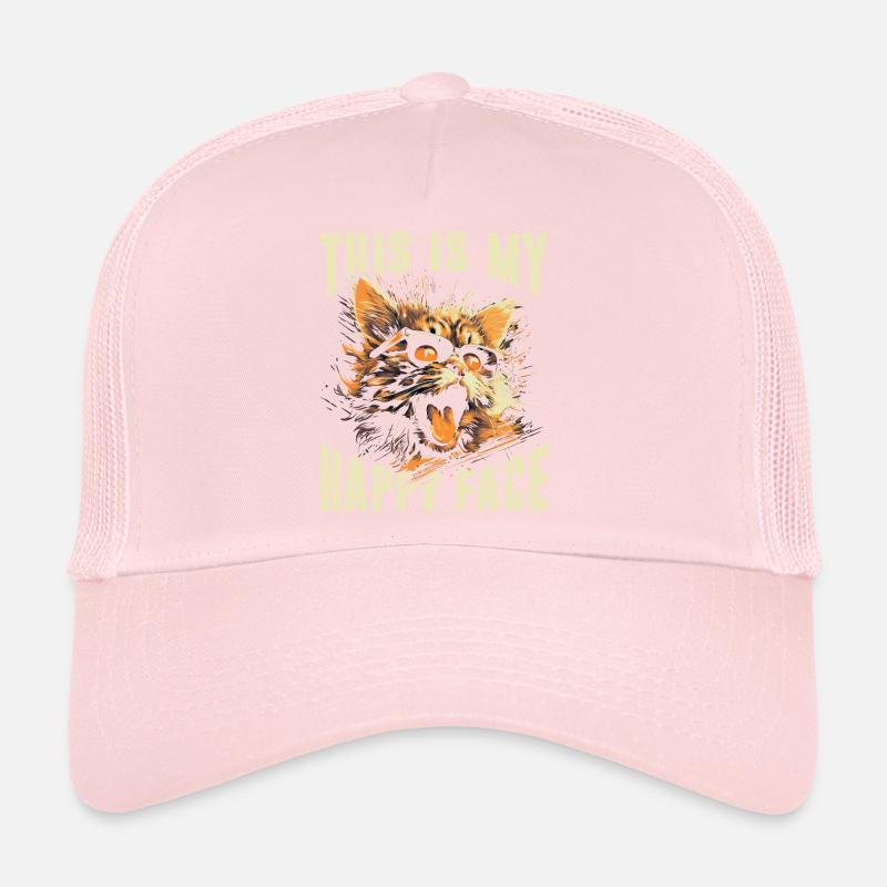 C’est mon visage heureux Casquette trucker 