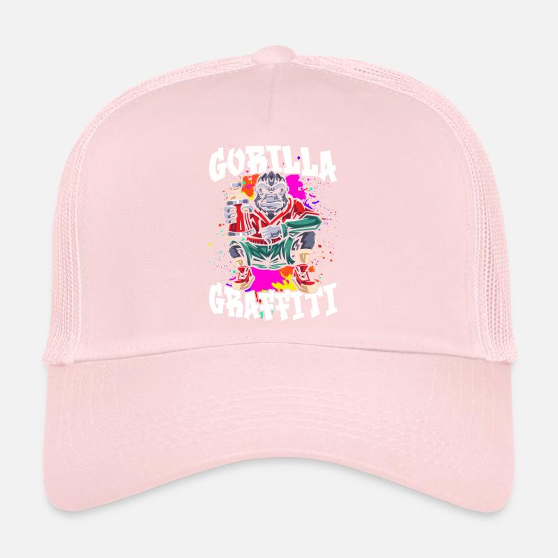 Gorilla-Graffiti Trucker Cap