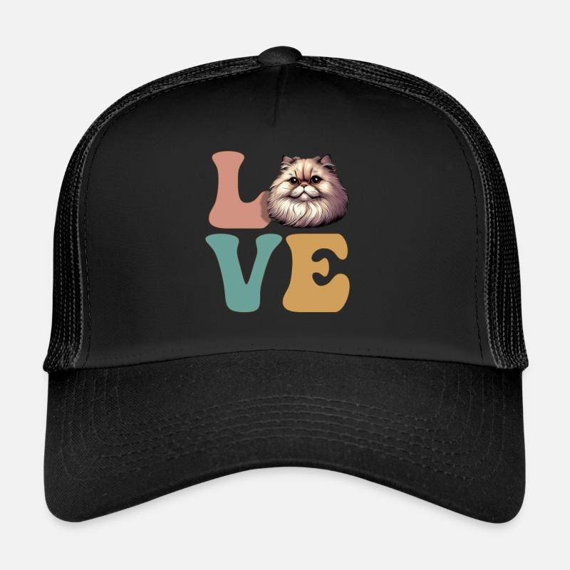 Persian cat Trucker Cap