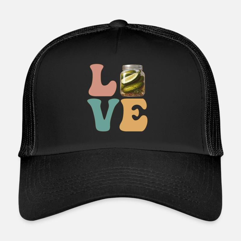 Pickle Cucumber Dill Trucker Cap