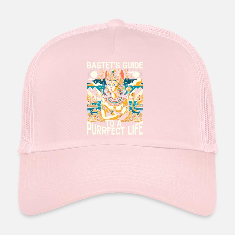 Bastet Déesse égyptienne Égypte Pyramide Égypte Casquette trucker 