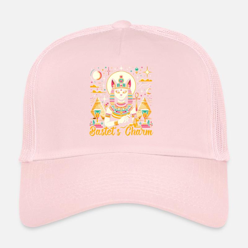 Bastet Egyptian Goddess Egypt Pyramid Egypt Trucker Cap