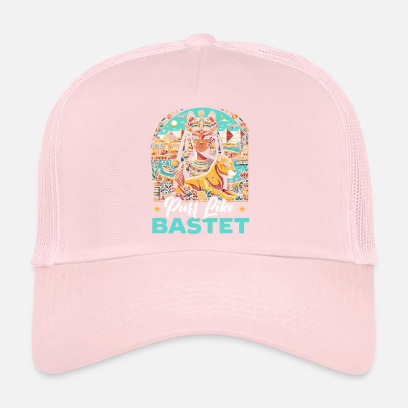 Bastet Egyptian Goddess Egypt Pyramid Egypt Trucker Cap